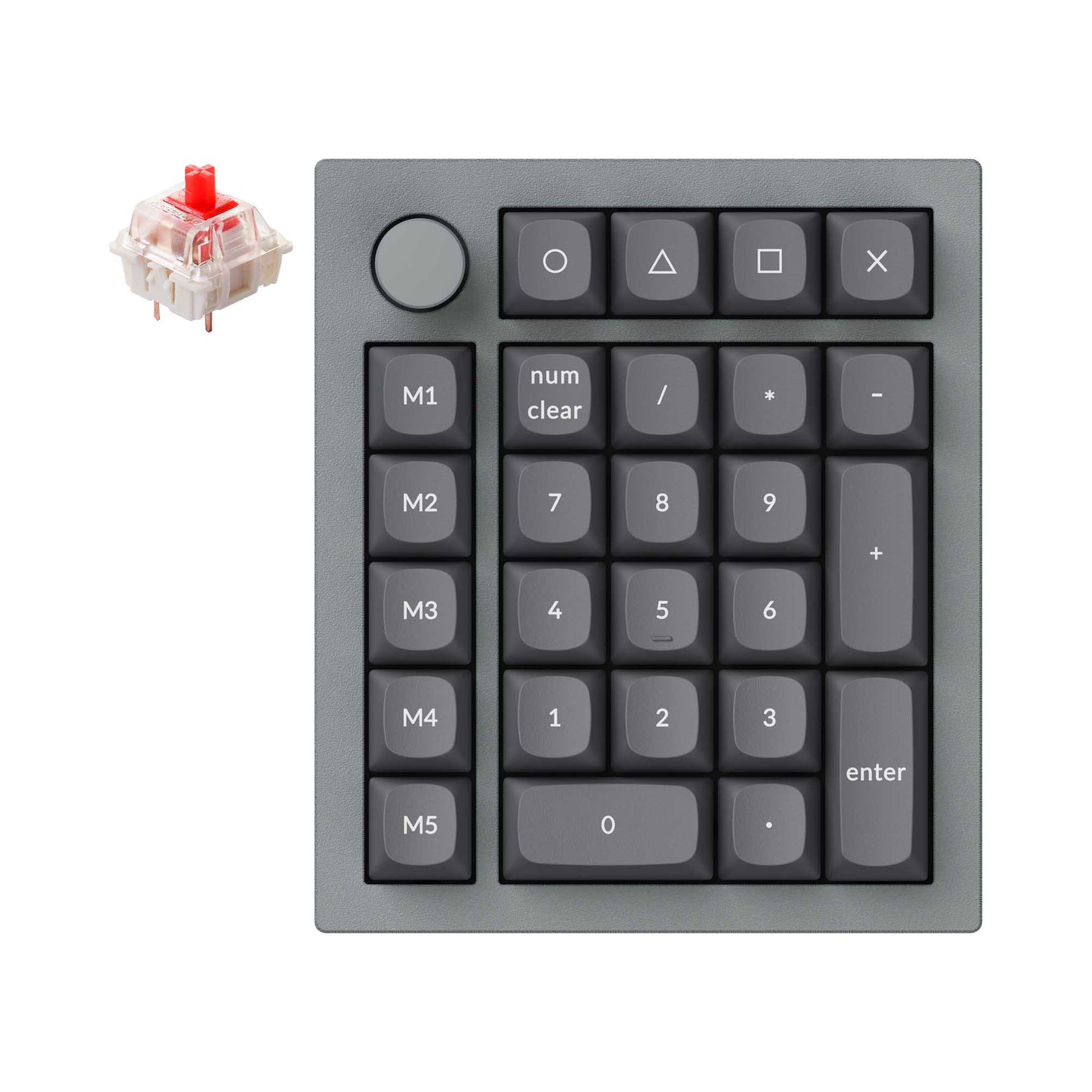 Teclado numérico personalizado Keychron Q0 Plus QMK