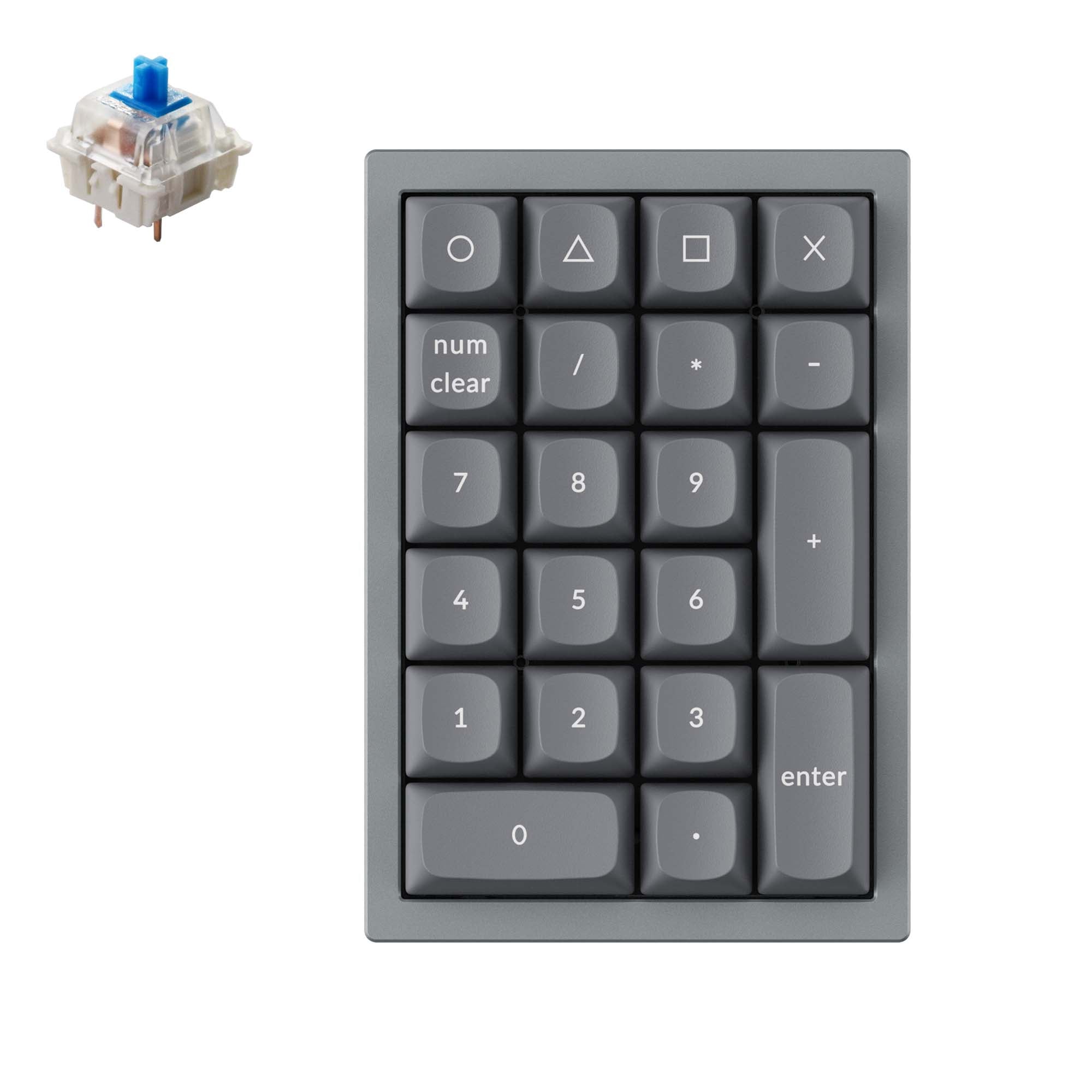 Keychron-Q0-custom-number-pad-grey-blue