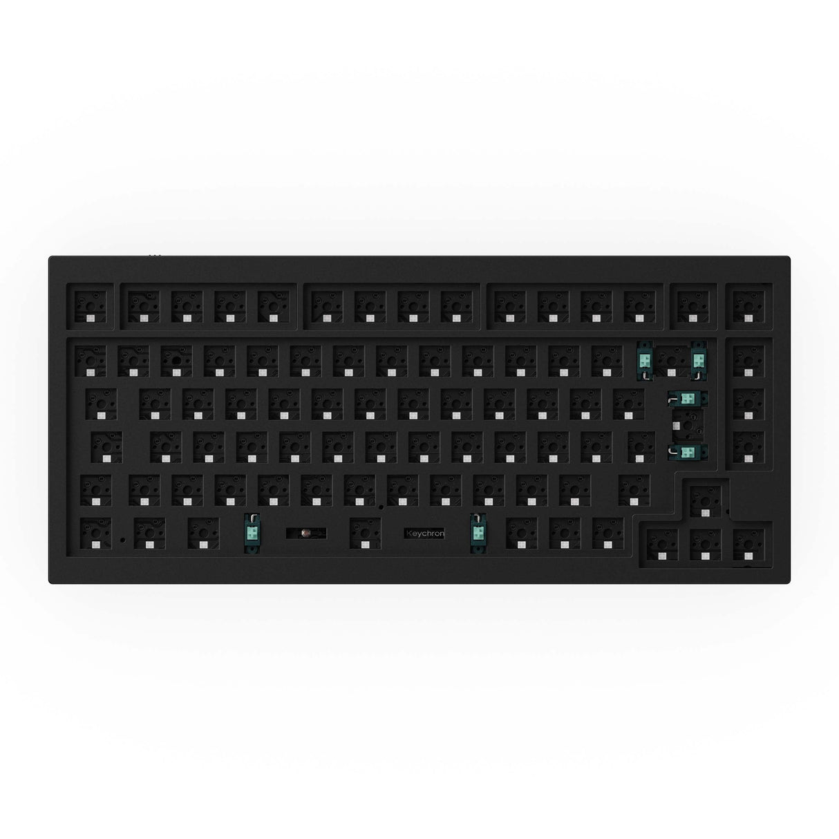 Keychron-Q1-75-percent-QMK-Custom-Mechanical-Keyboard-version-2-barebone-ISO-black