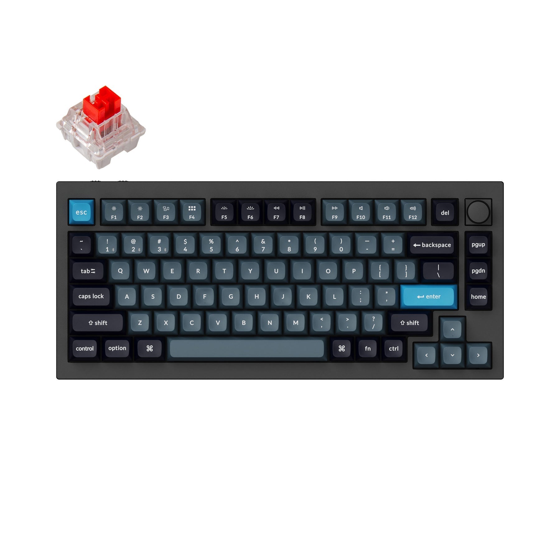 Teclado mecánico personalizado inalámbrico Keychron Q1 Pro QMK/VIA