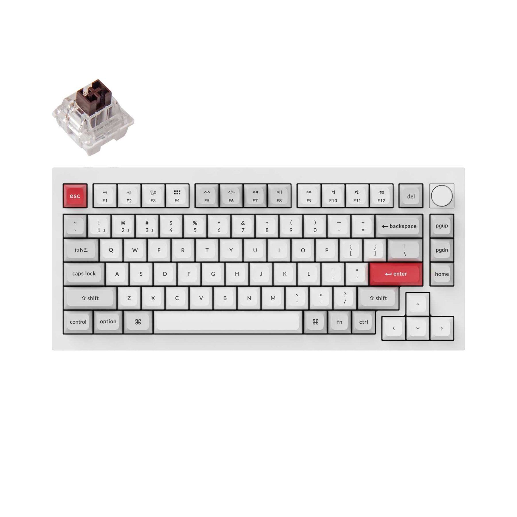 Teclado mecánico personalizado inalámbrico Keychron Q1 Pro QMK/VIA