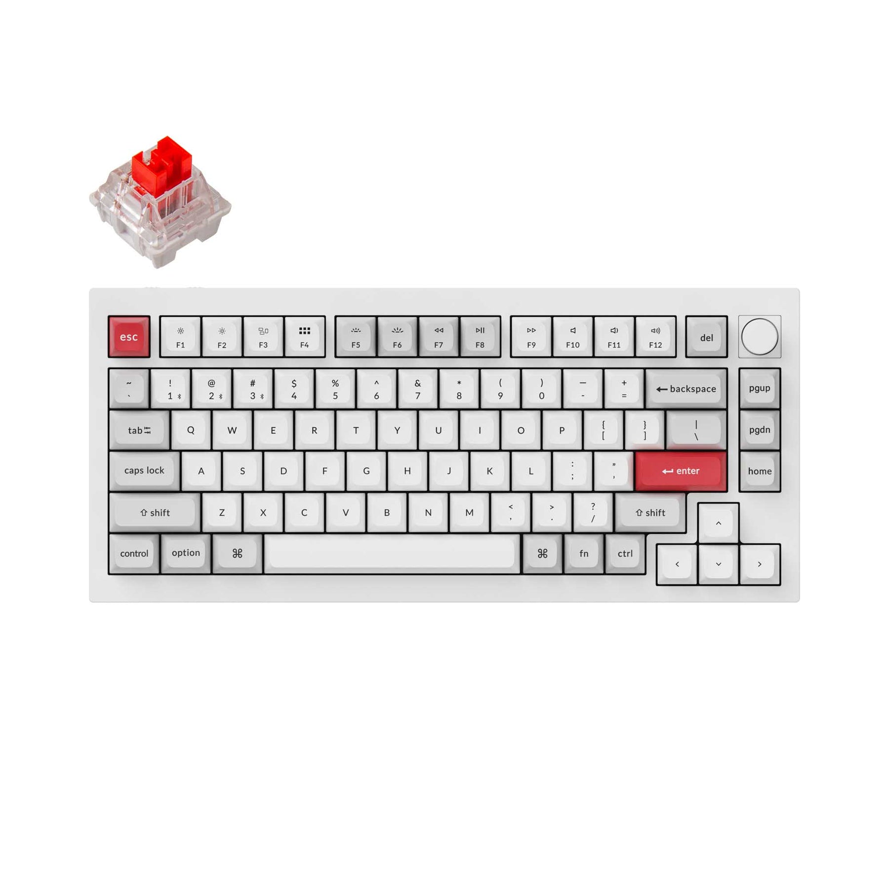 Teclado mecánico personalizado inalámbrico Keychron Q1 Pro QMK/VIA