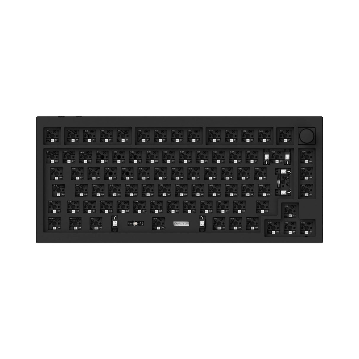 Colección de diseño ISO de teclado mecánico personalizado inalámbrico Keychron Q1 Pro QMK/VIA