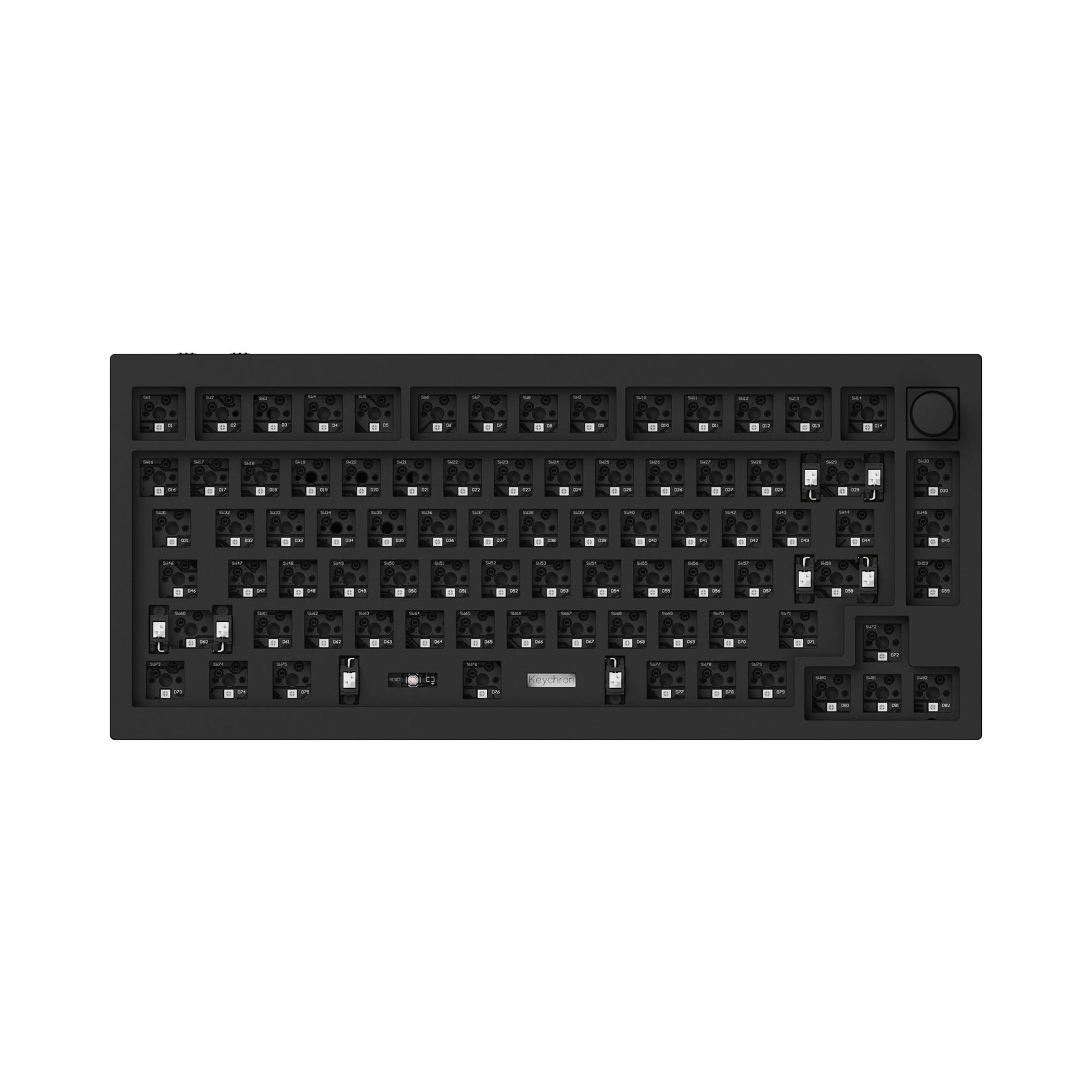 Teclado mecánico personalizado inalámbrico Keychron Q1 Pro QMK/VIA