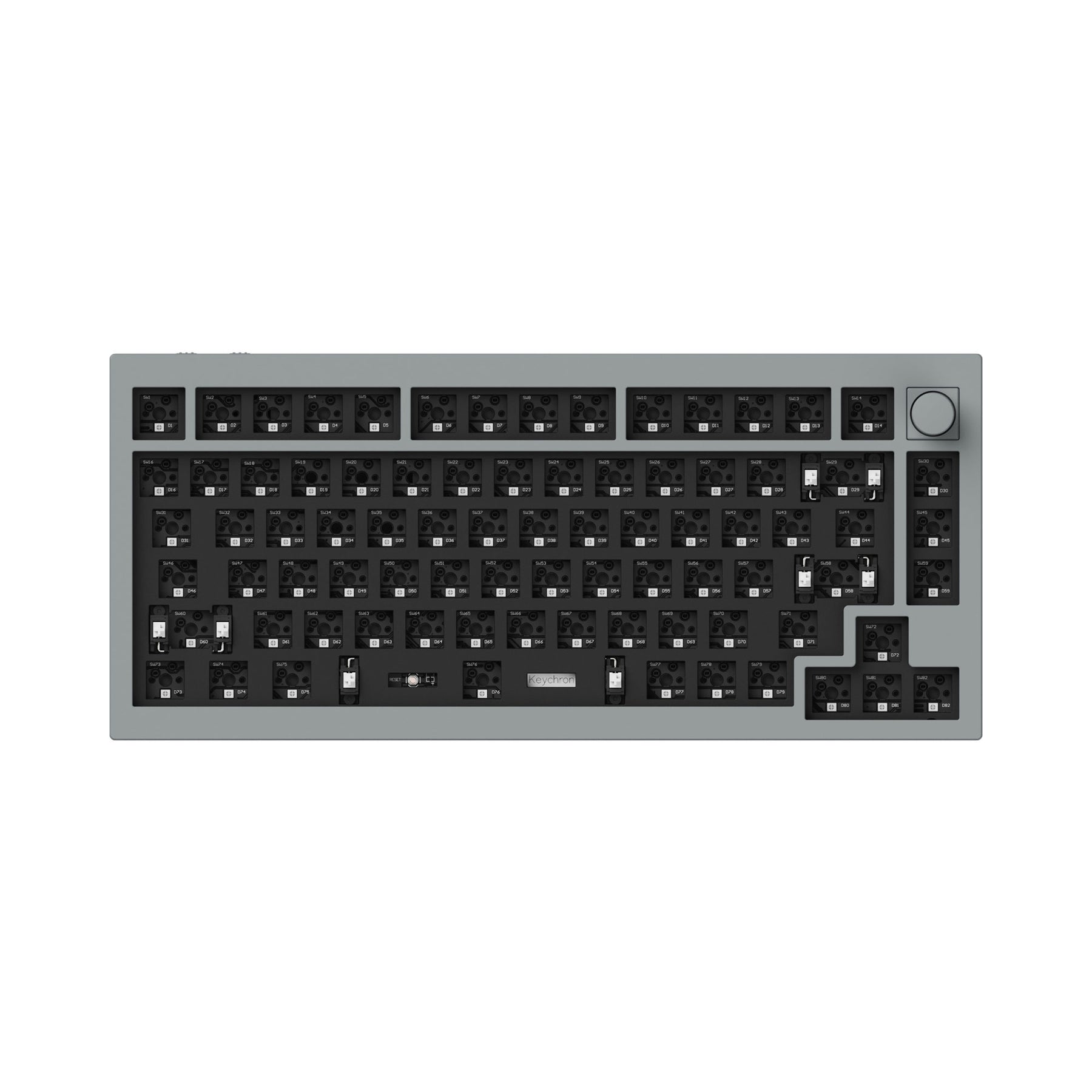 Teclado mecánico personalizado inalámbrico Keychron Q1 Pro QMK/VIA