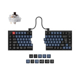 Coleção de layout ISO de teclado mecânico personalizado Keychron Q11 QMK