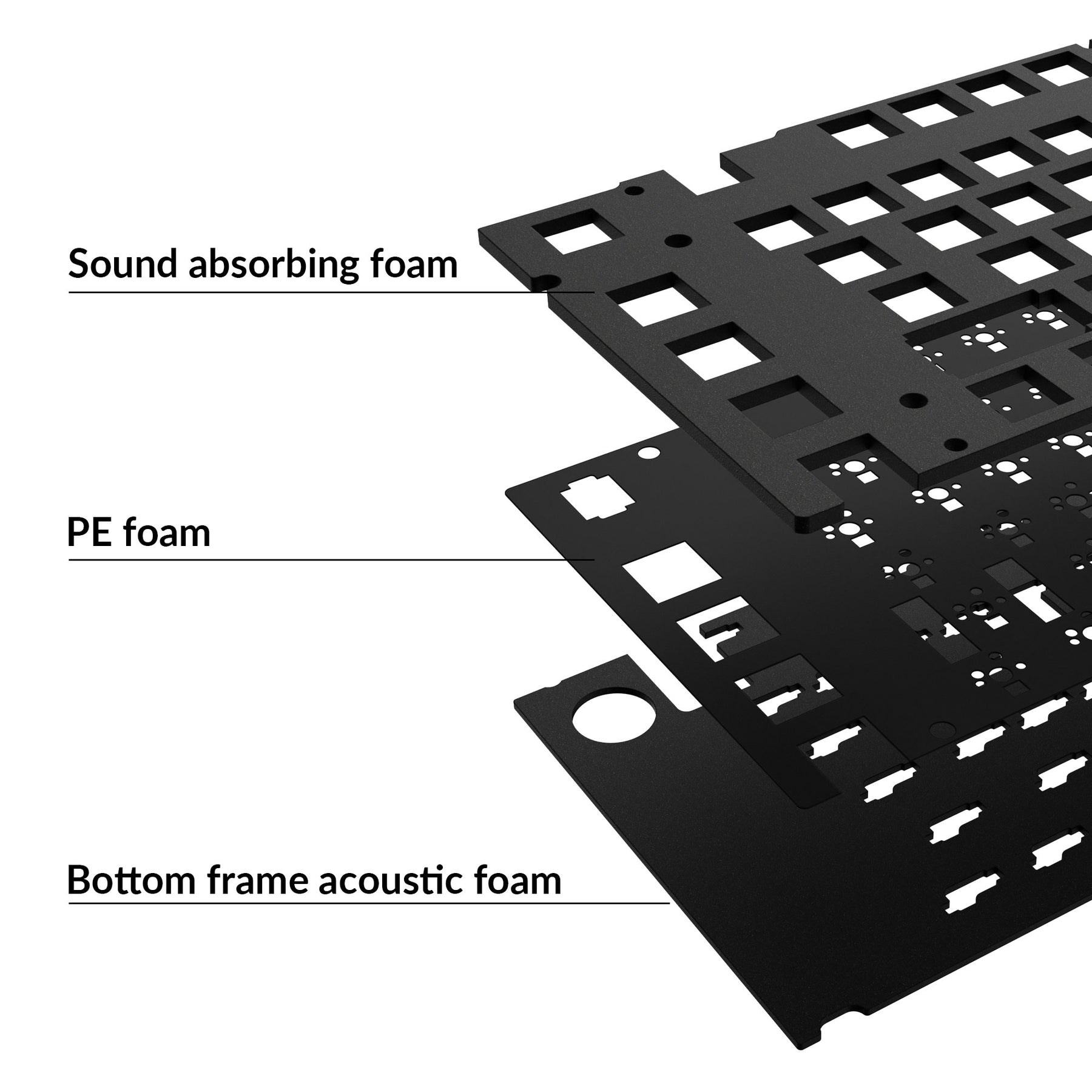 Kit de atualização acústica Keychron Q3 Pro SE