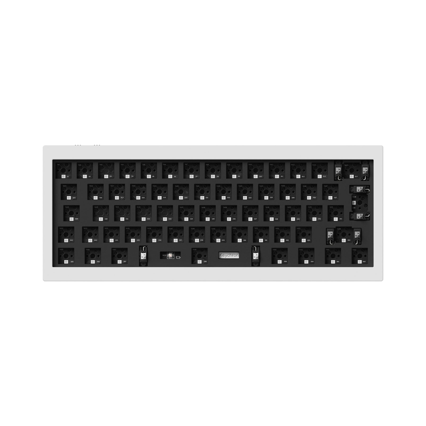 Teclado mecânico personalizado sem fio Keychron Q4 Pro QMK/VIA - Layout ANSI