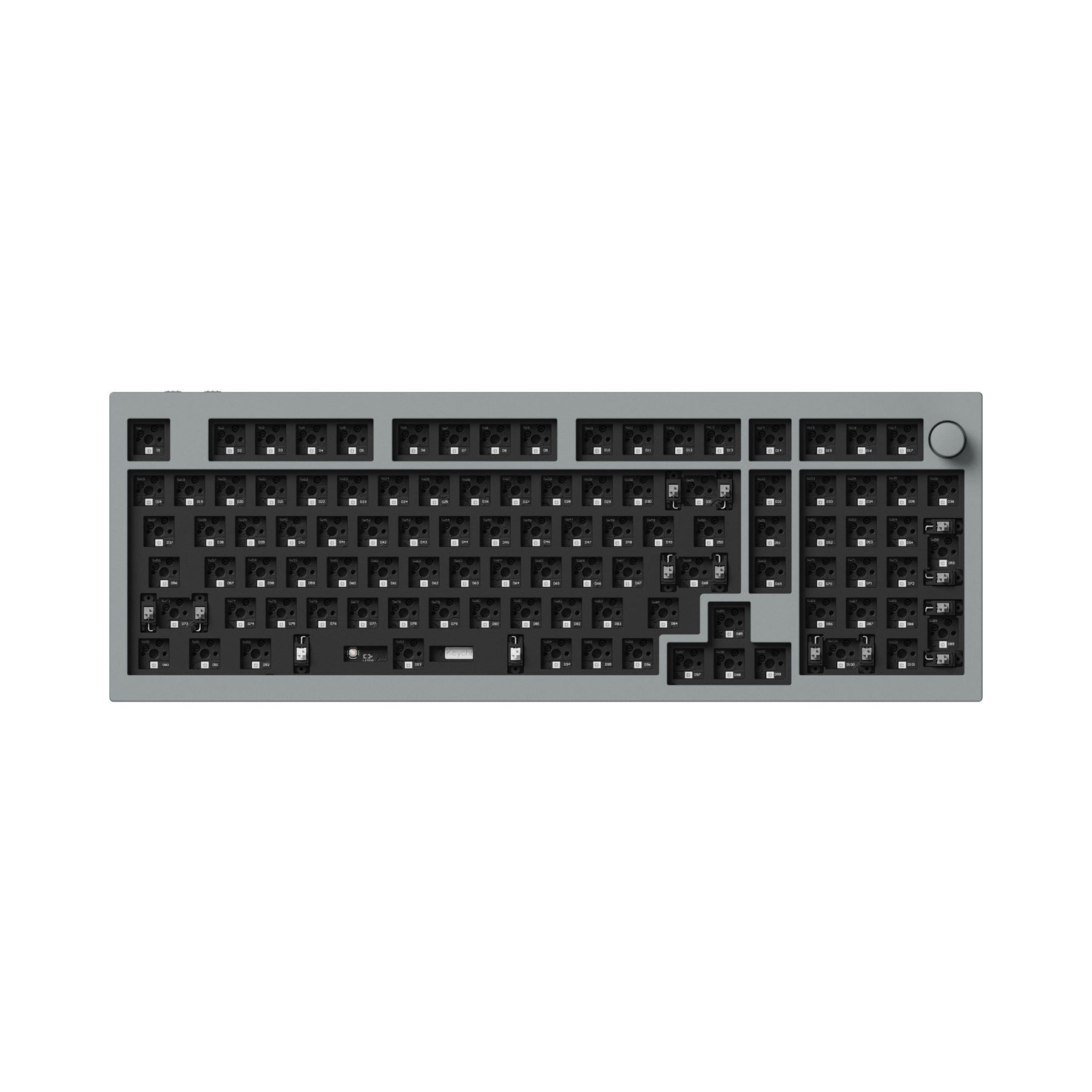 Teclado mecánico personalizado inalámbrico Keychron Q5 Pro QMK/VIA - Diseño ANSI