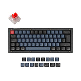 Coleção de layout ISO de teclado mecânico personalizado Keychron V4 QMK