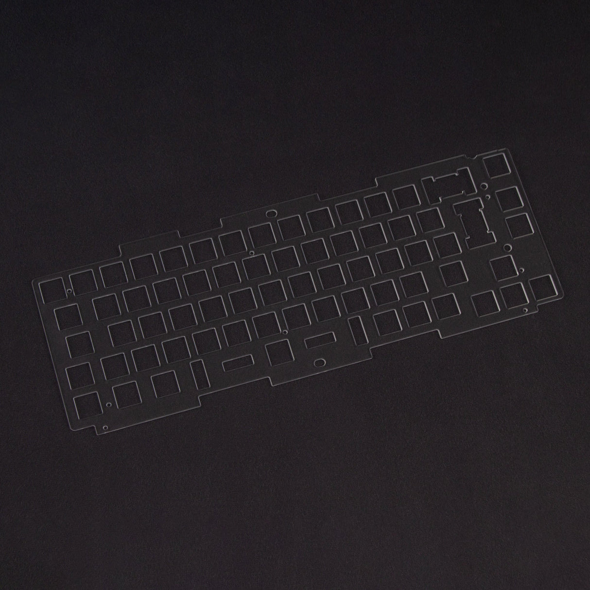 keychron q2 custom mechanical keyboard pc plate for iso layout